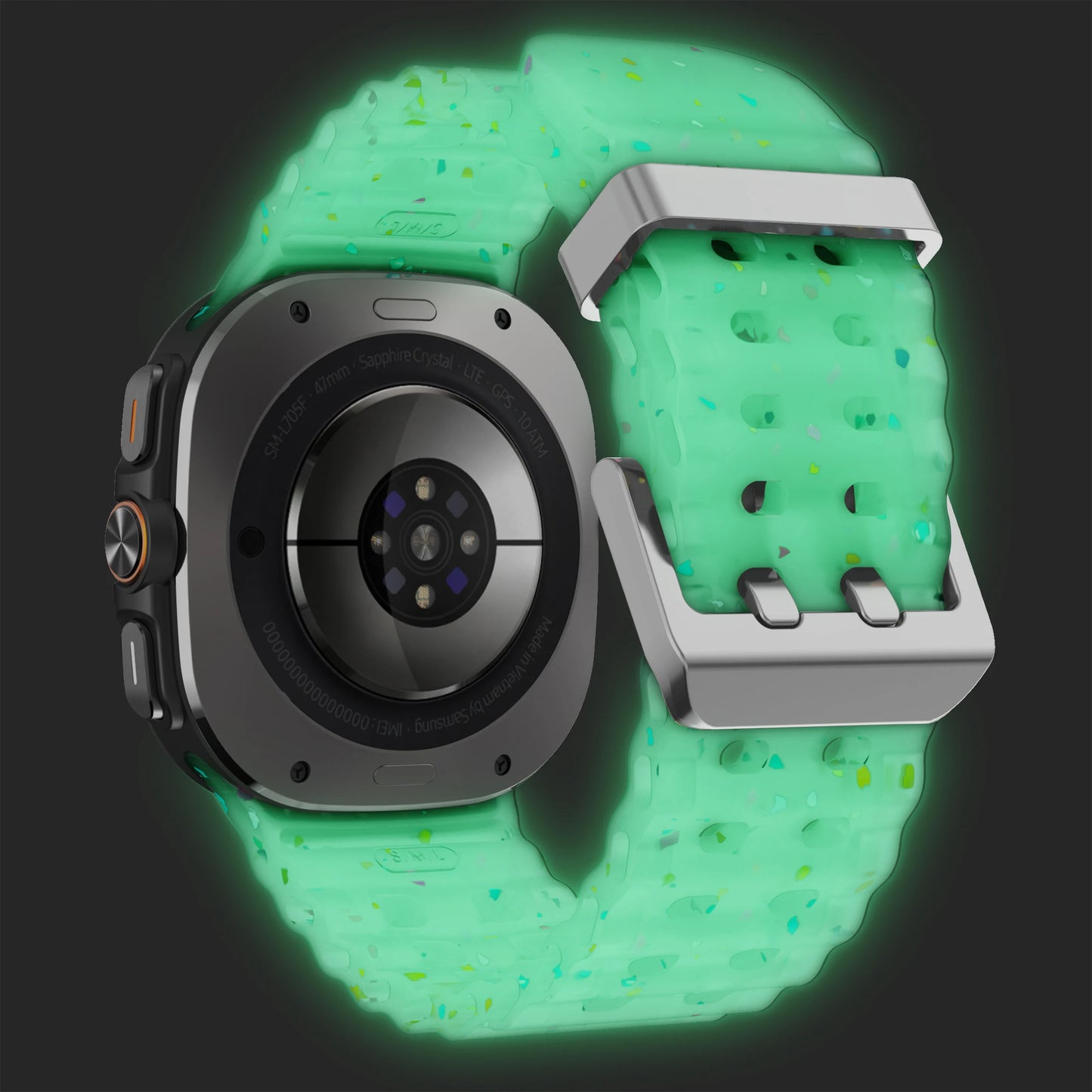 Luminous Ocean Strap for Smartwatch | Sport Silicone Band