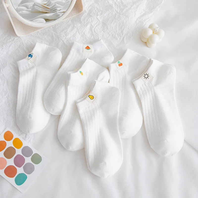 Cute Cartoon Low Cut Ankle Socks for Women | Cozy Summer Footwear