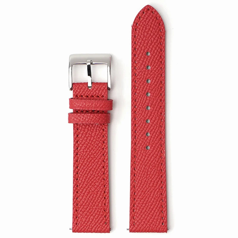 Calfskin Leather Watch Strap | Quick Release, Handmade Design