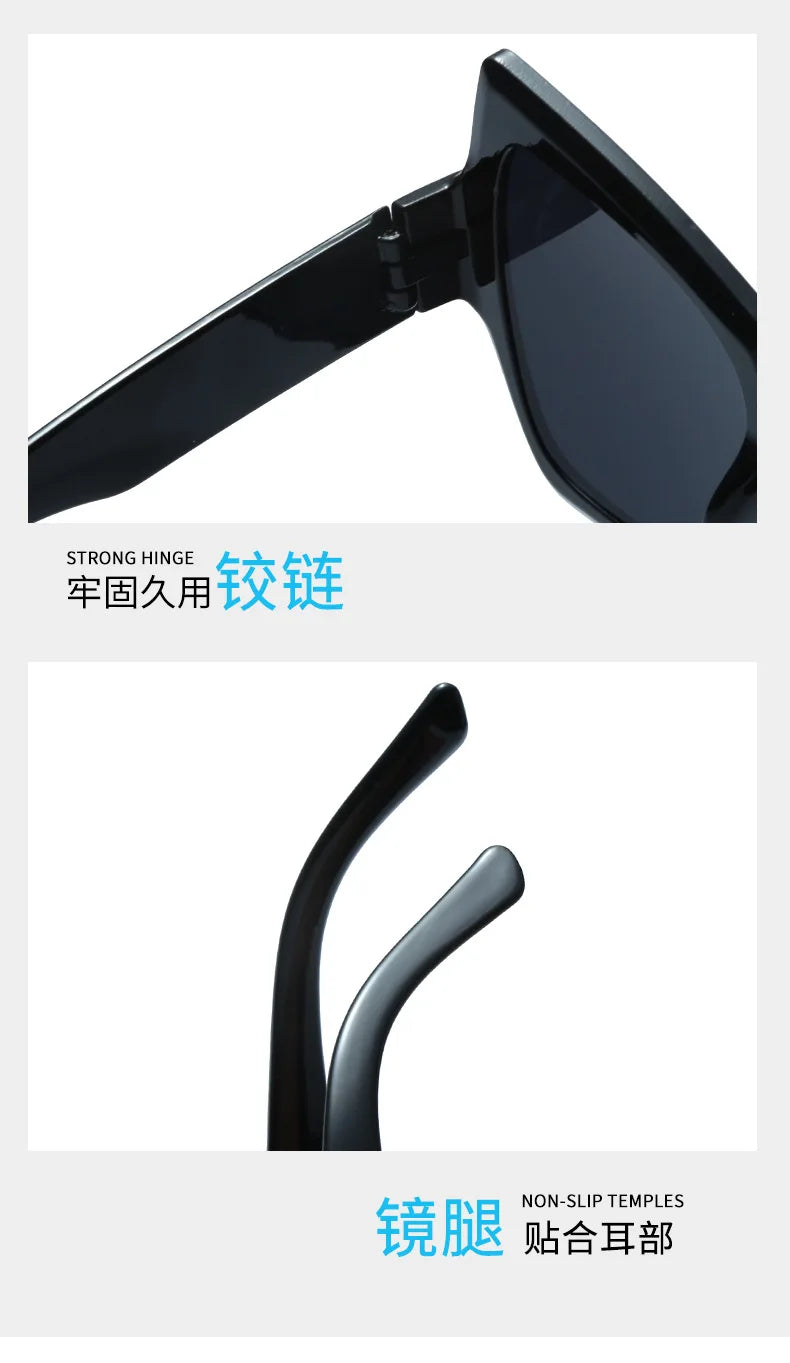 Polygon Vintage Square Sunglasses for Women & Men | Stylish Eyewear