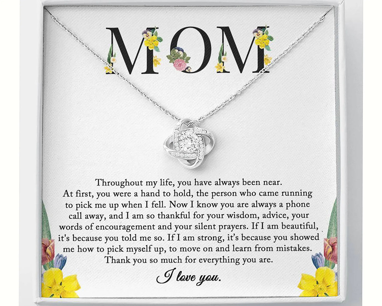 Sentimental Necklace for Mom | Thoughtful Gift for Mother's Day