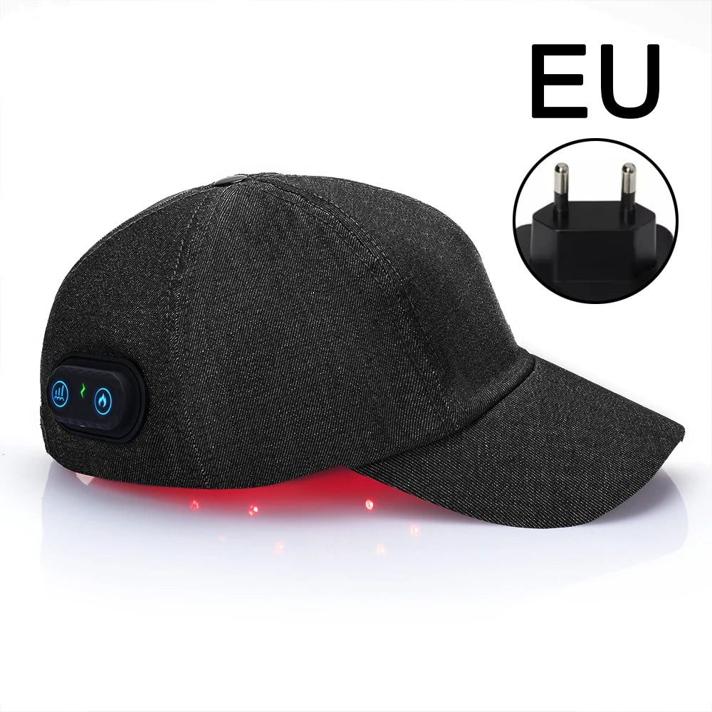 Infrared LED Hair Growth Cap | Red Light Therapy for Regrowth