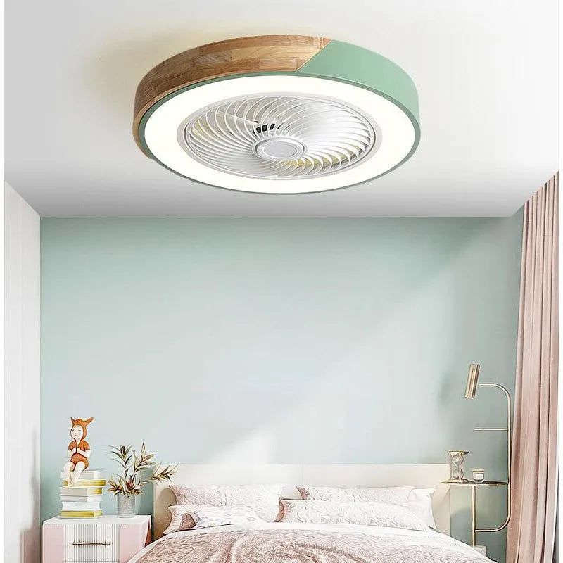 52CM Ceiling Fan Light with Remote Control | Modern Home Comfort