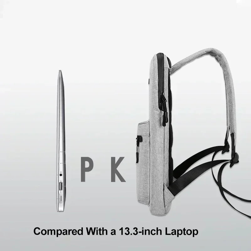 Ultra-Thin Waterproof Men's Backpack | Lightweight Travel Bag