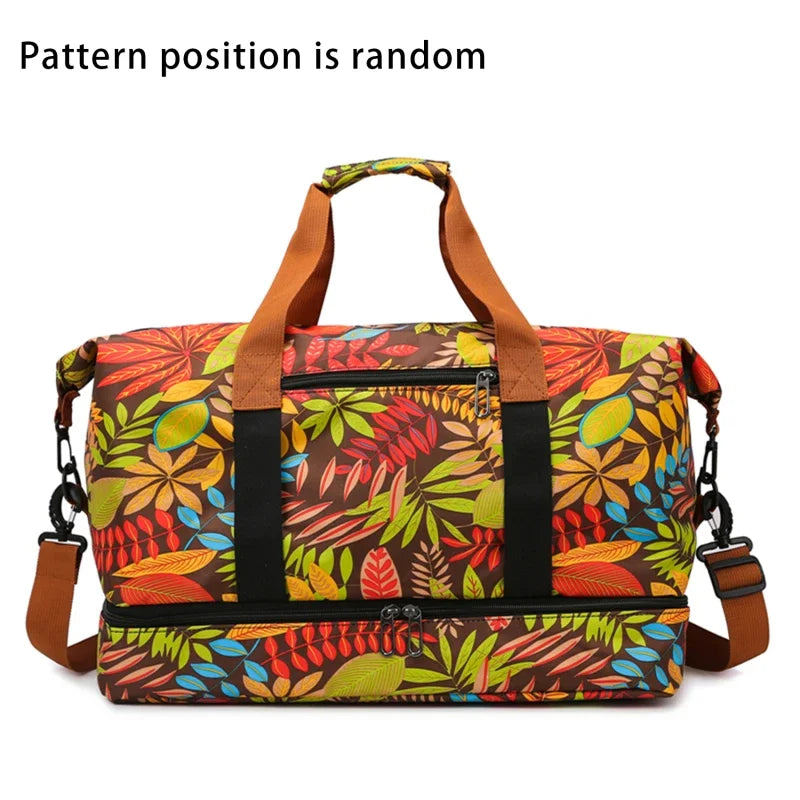 Portable Travel Gym Bag | Versatile Fitness Duffel for All