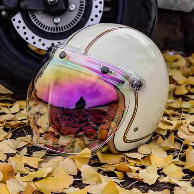 Budget 3/4 Open Face Motorcycle Helmet | DOT Certified Safety Gear
