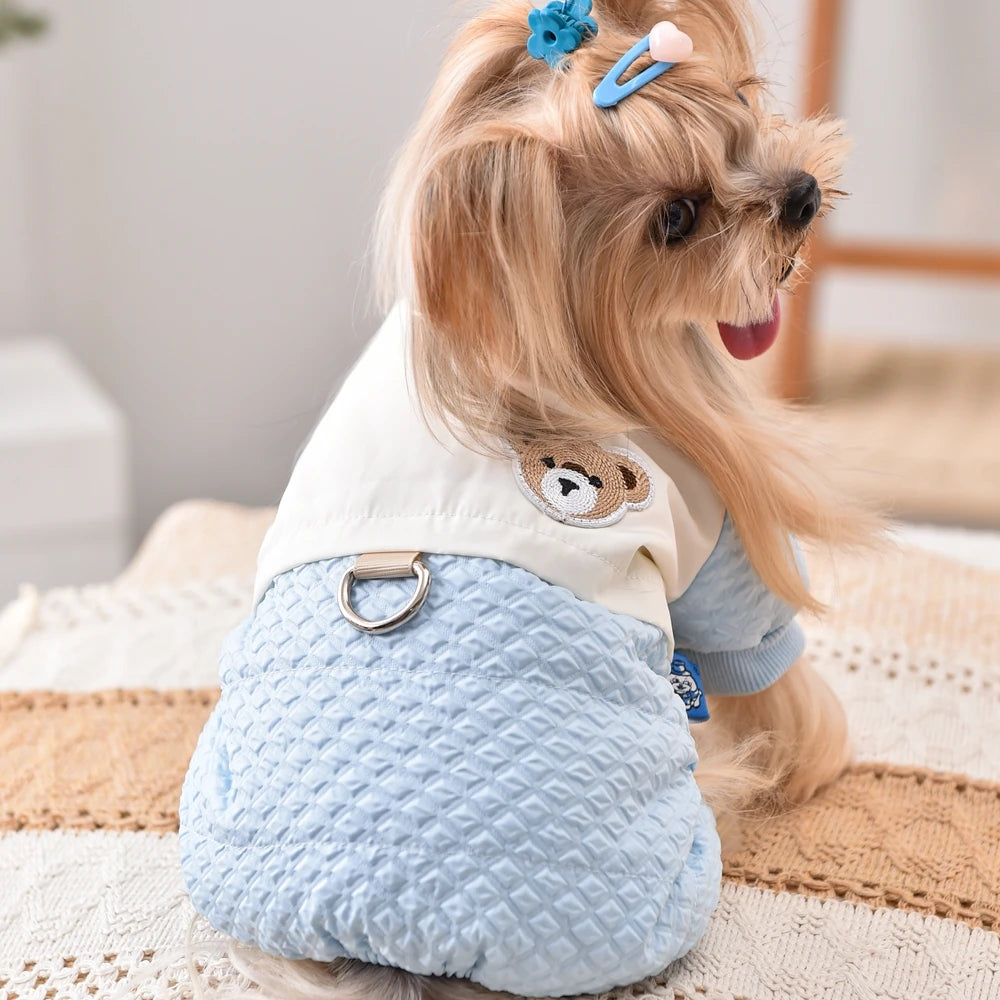 Windproof Pet Apparel for Small Dogs | Stylish & Cozy Jumpsuits