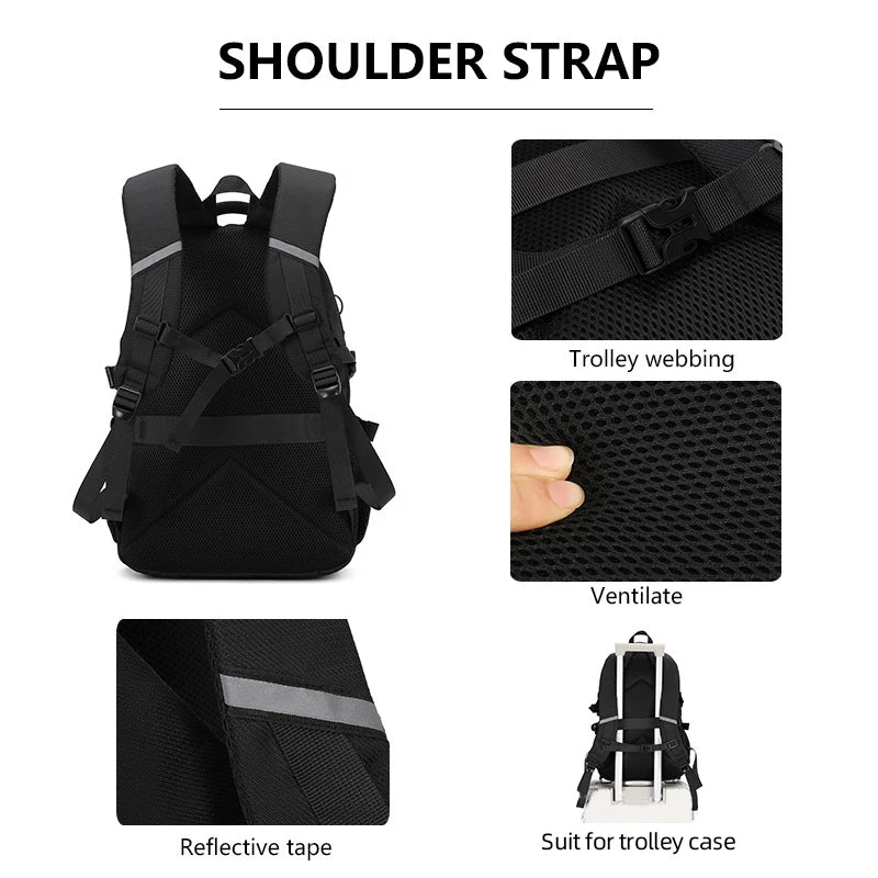 Lightweight USB Travel Backpack | Perfect for Hiking & School