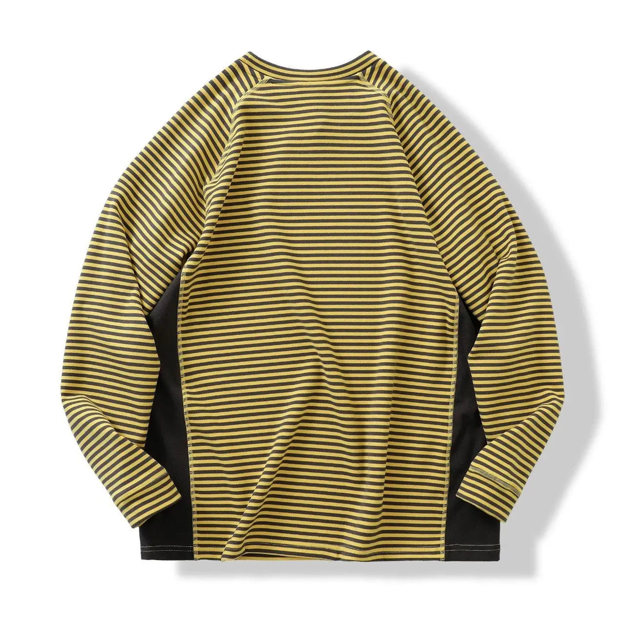 Unisex Insulated Patchwork Striped Sweatshirt | Casual Comfort