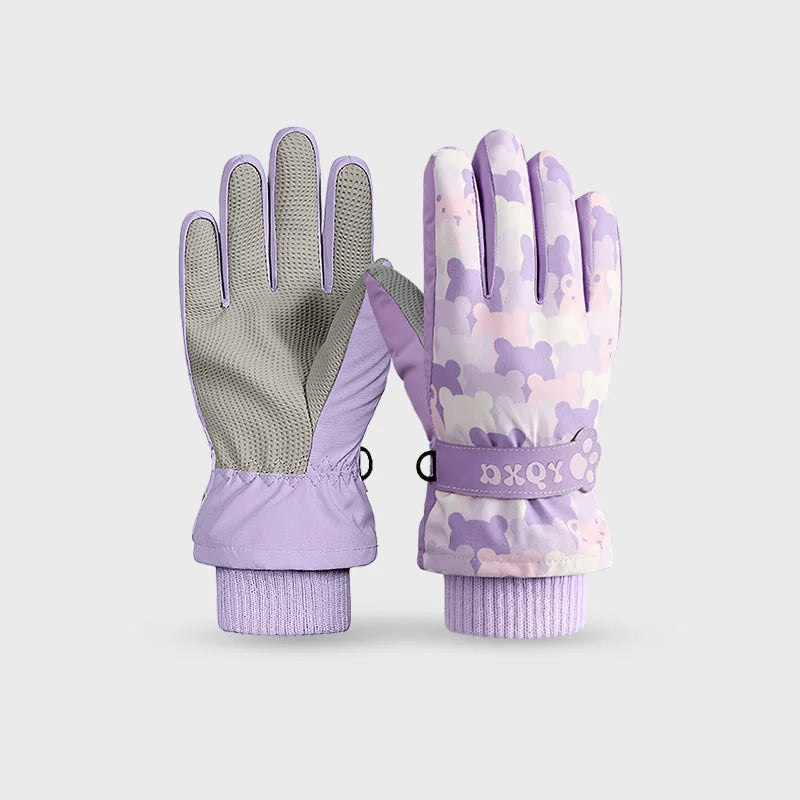 Children's Winter Waterproof Ski Gloves | Warm & Cozy Sports Gear
