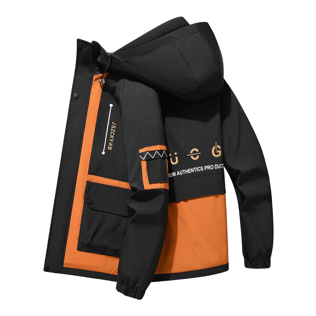 Classic Men's Hooded Casual Jackets | Stylish Windproof Coats