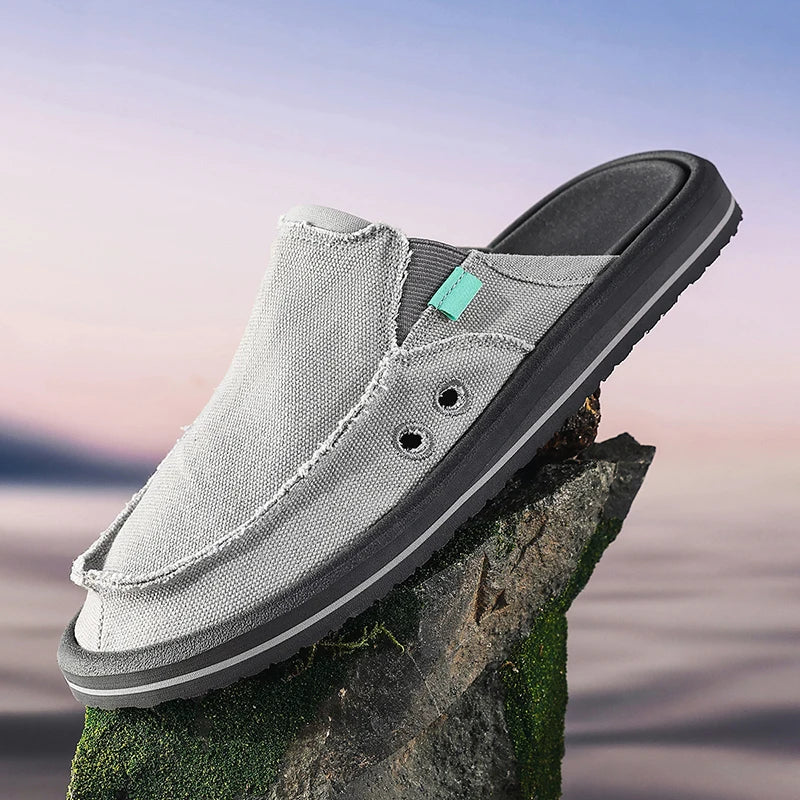 Men's Outdoor Summer Slippers | Breathable Slip-On Sandals