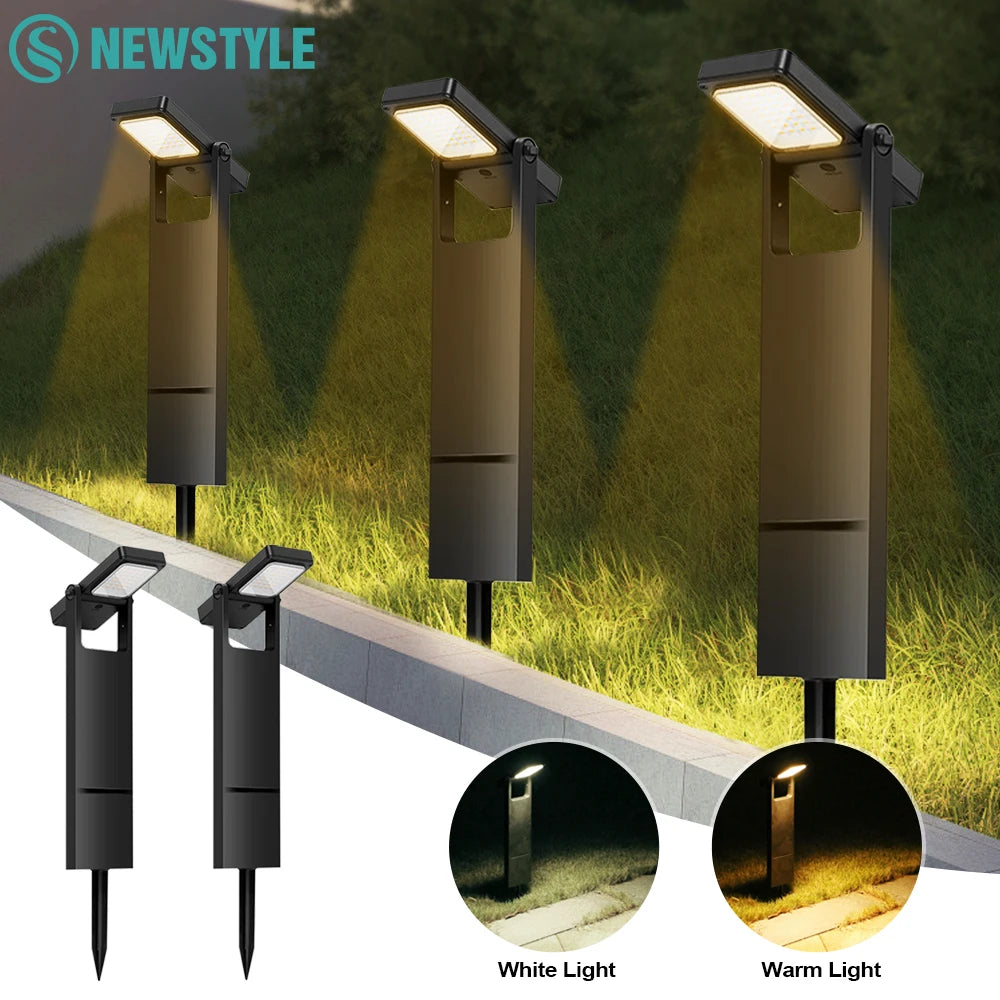 Solar Powered Pathway Lights | Waterproof LED Garden Decor