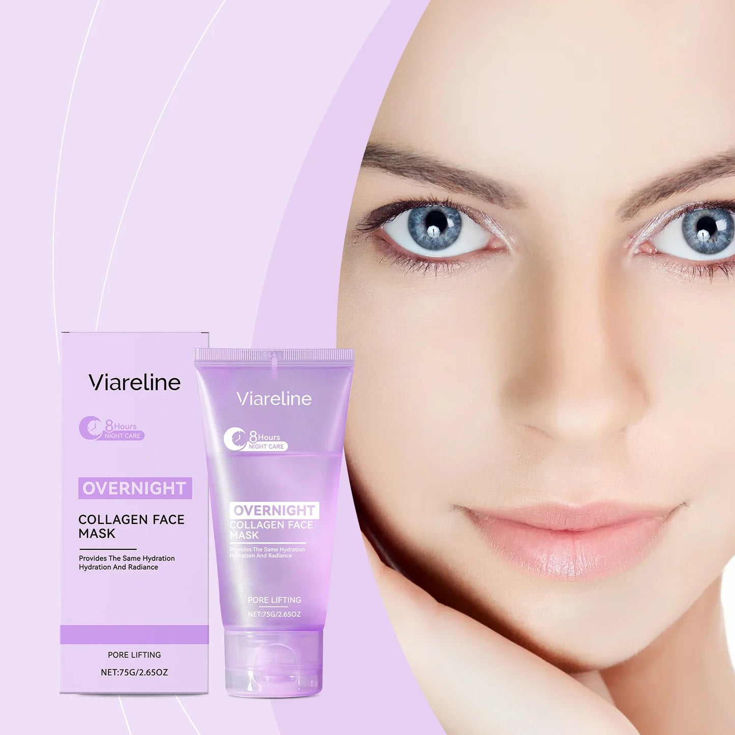 Collagen Peel-Off Mask for Deep Hydration & Exfoliation