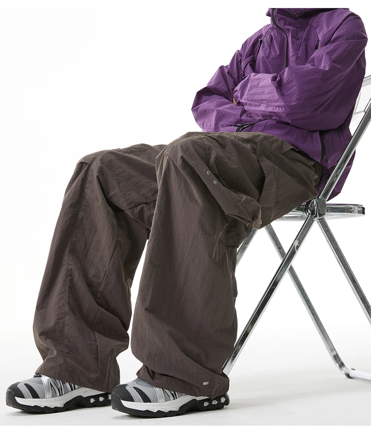 Men's Water-Resistant Cargo Pants | Oversized Utility Trousers