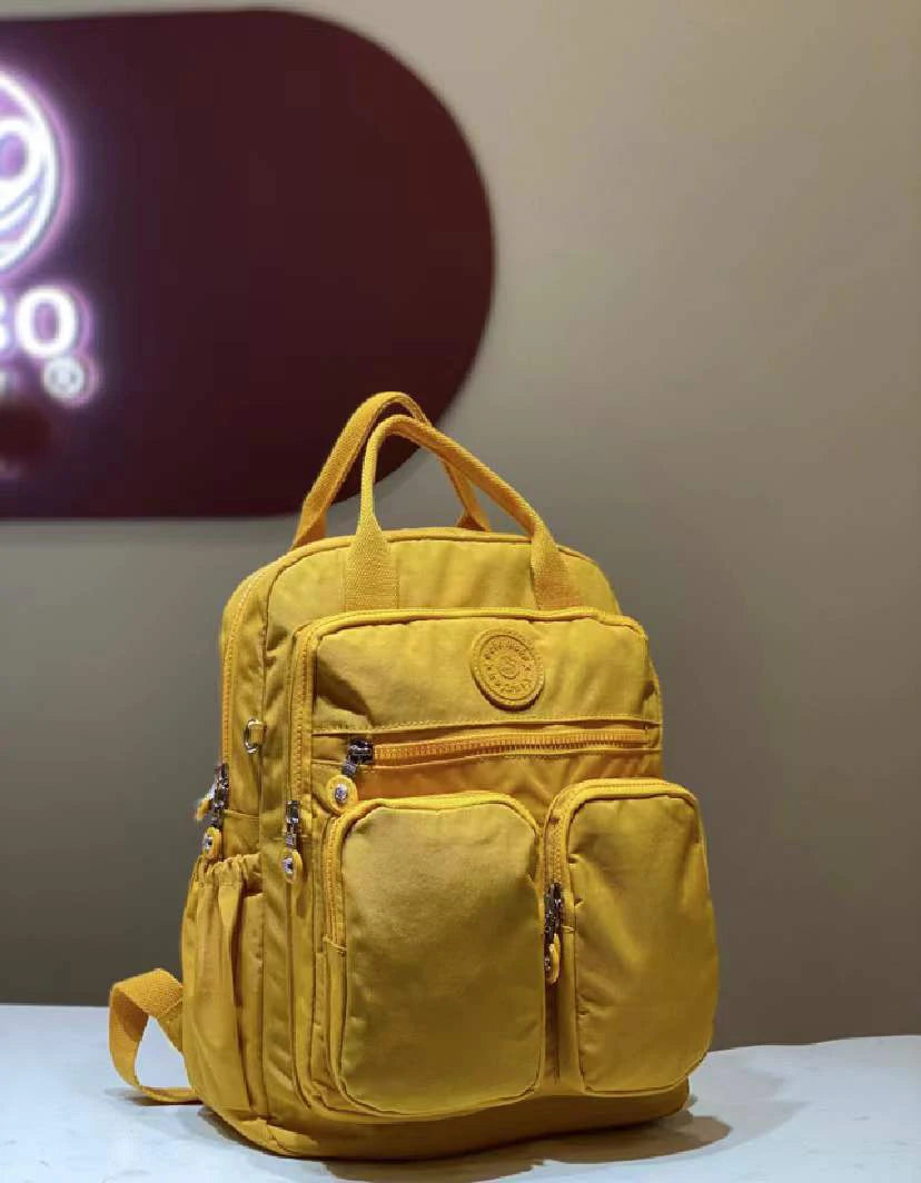 Stylish Multi-Pocket Waterproof Backpack for Women | Travel & School