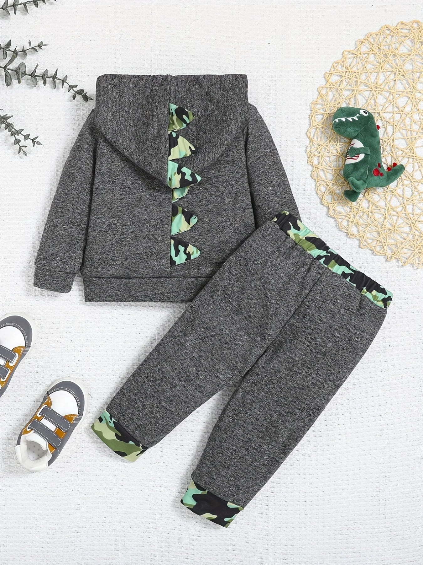 Baby Boy's Cozy Two-Piece Set | Stylish Spring Autumn Outfit