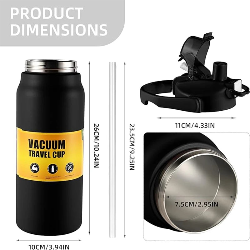 Vacuum Insulated Stainless Steel Water Bottle | BPA-Free Flask