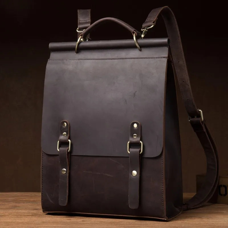 Trendy Genuine Leather Backpacks for Men | Stylish Casual Bags