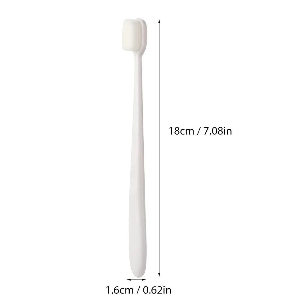 4pcs Ultra Soft Micro-Nano Bristles Toothbrush | Gentle Gum Care