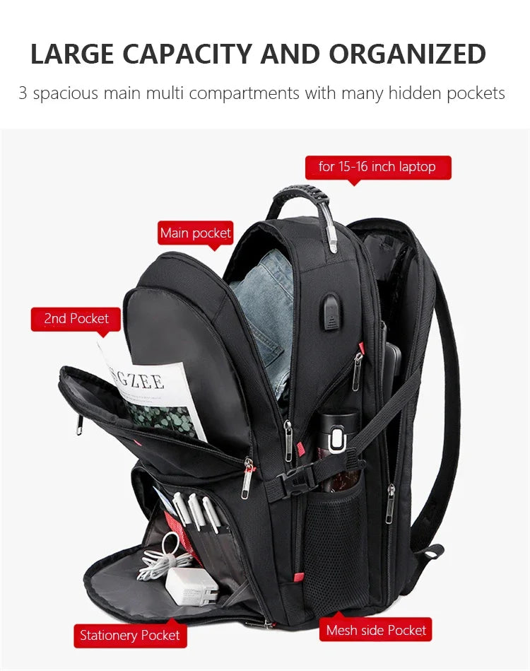 Durable 17 Inch Laptop Backpack | Versatile Travel & College Bag