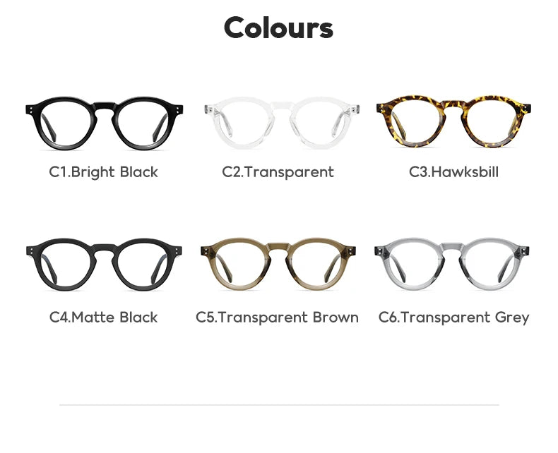 Classic Round Prescription Glasses | Stylish Unisex Optical Eyewear