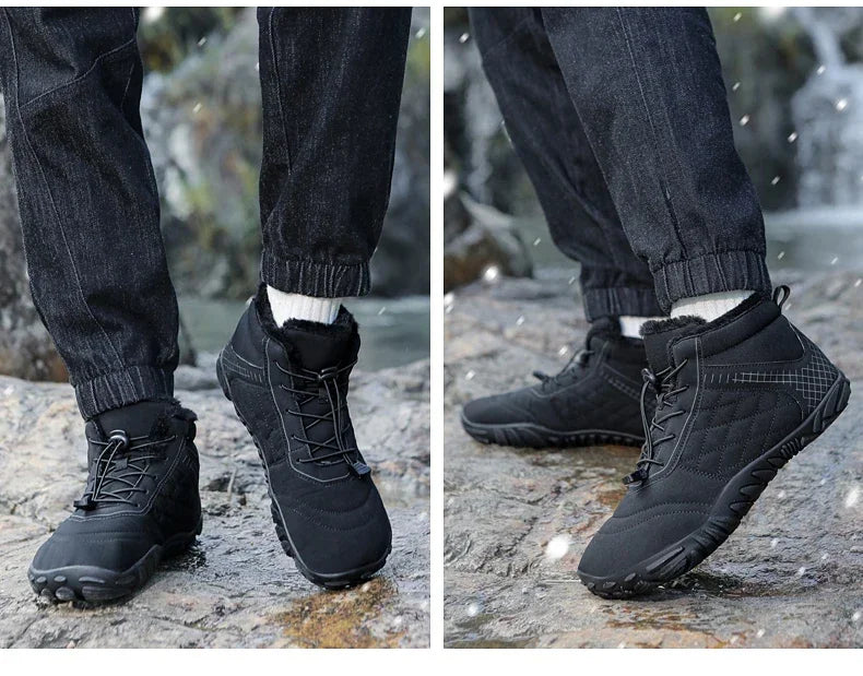 Warm and Non-Slip Winter Boots for Men & Women | Casual Hiking Shoes