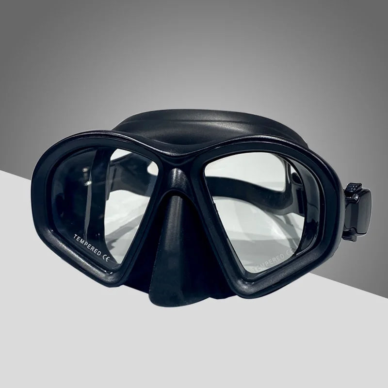 Freediving Mask with Aluminum Frame | Anti-Fog Diving Gear