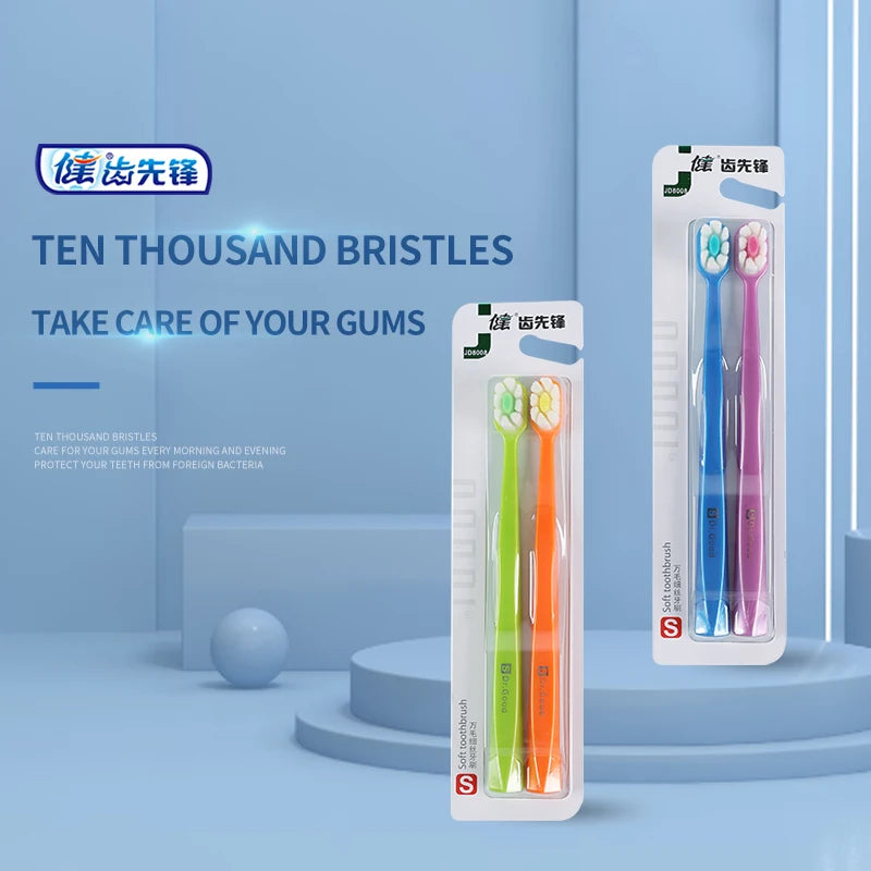 Gentle Bristle Toothbrushes for Sensitive Gums | Ideal for Daily Care