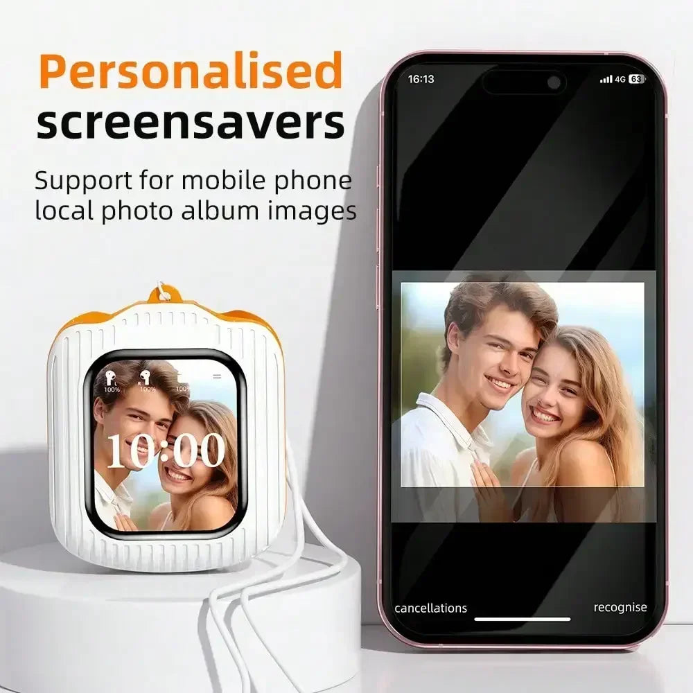 Intelligent Wireless Touch Screen Earphones | Bluetooth Noise Cancelling