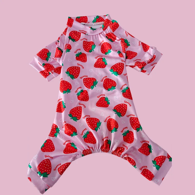 Warm Winter Pajamas Jumpsuit for Dogs | Cozy Four Legs Onesie