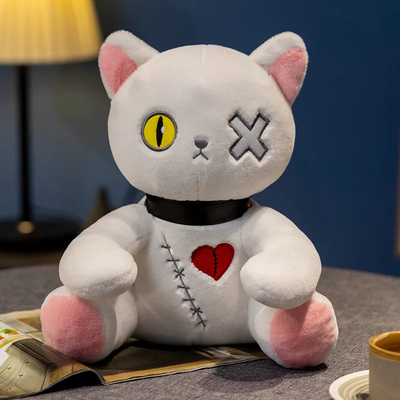 25cm Gothic Lolita Mood Cat Plush Toy | Cute Stuffed Animal Gift