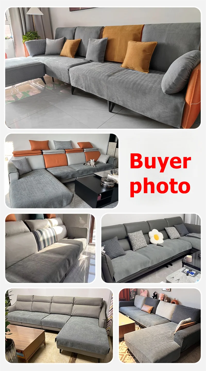 Universal Chenille Fabric Non-Slip Sofa Seat Cover | Home Decor