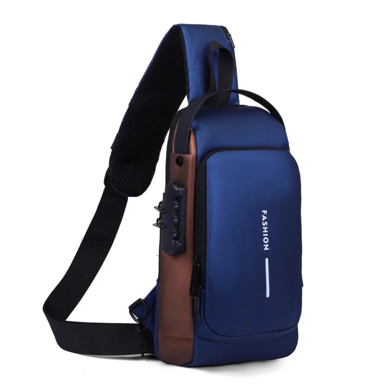 Men's Anti-Theft Chest Bag | Durable & Stylish for Adventures