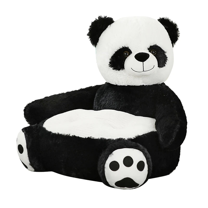 Adorable Plush Cartoon Animal Sofa Chair for Kids | Cozy & Fun