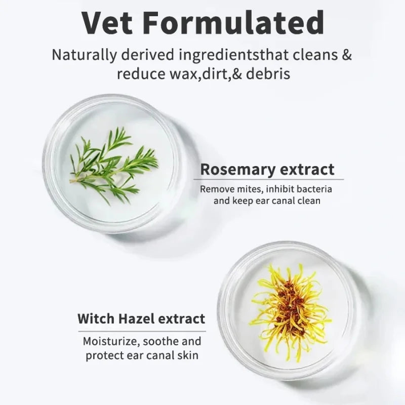 Disposable Pet Ear Cleaning Wipes | Convenient Ear Care for Pets
