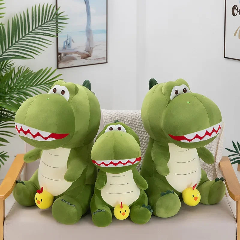 Peluche de dinosaurio Kawaii | Adorable compañero suave para niños
