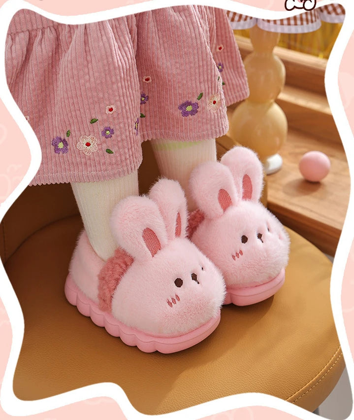 Unisex Cute Animal Plush Slippers | Cozy Memory Foam Slides