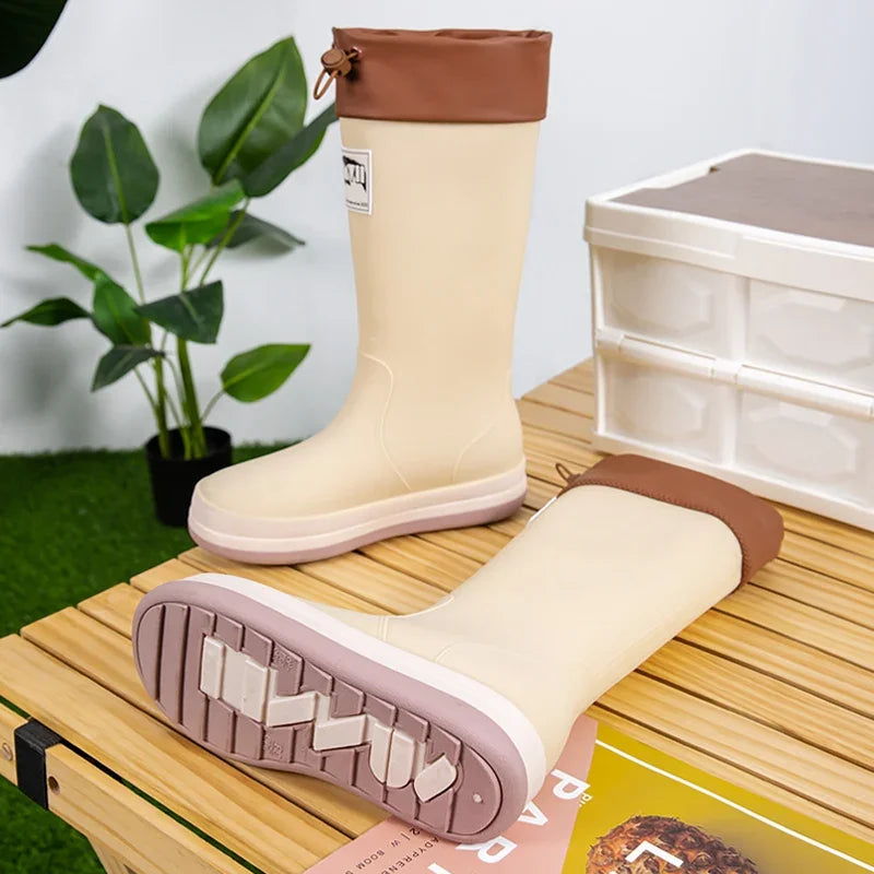 Waterproof Rubber Boots for Men and Women | Couples Rain Shoes