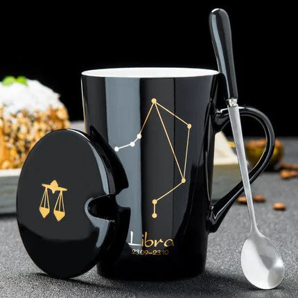 Creative 12 Constellations Ceramic Mugs | Unique Drinkware Gift