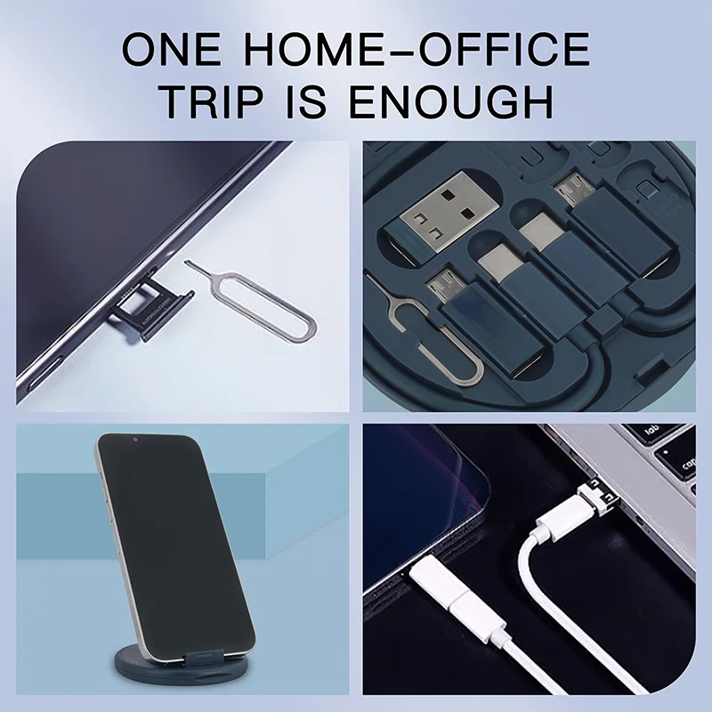 Multi USB Type C Charging Cable Kit | Fast & Versatile Adapter Set