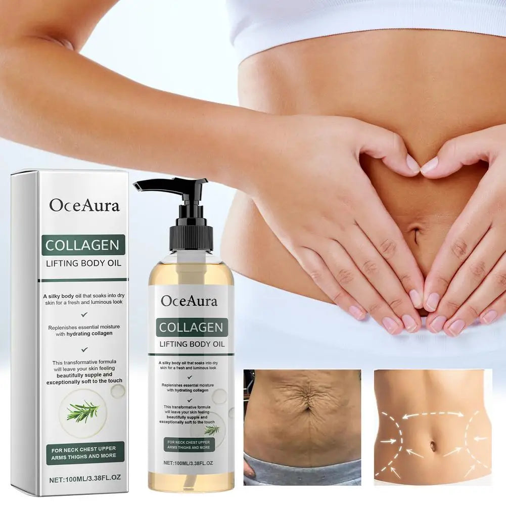 Collagen Body Essence Oil | Moisturizing & Elasticity Enhancer