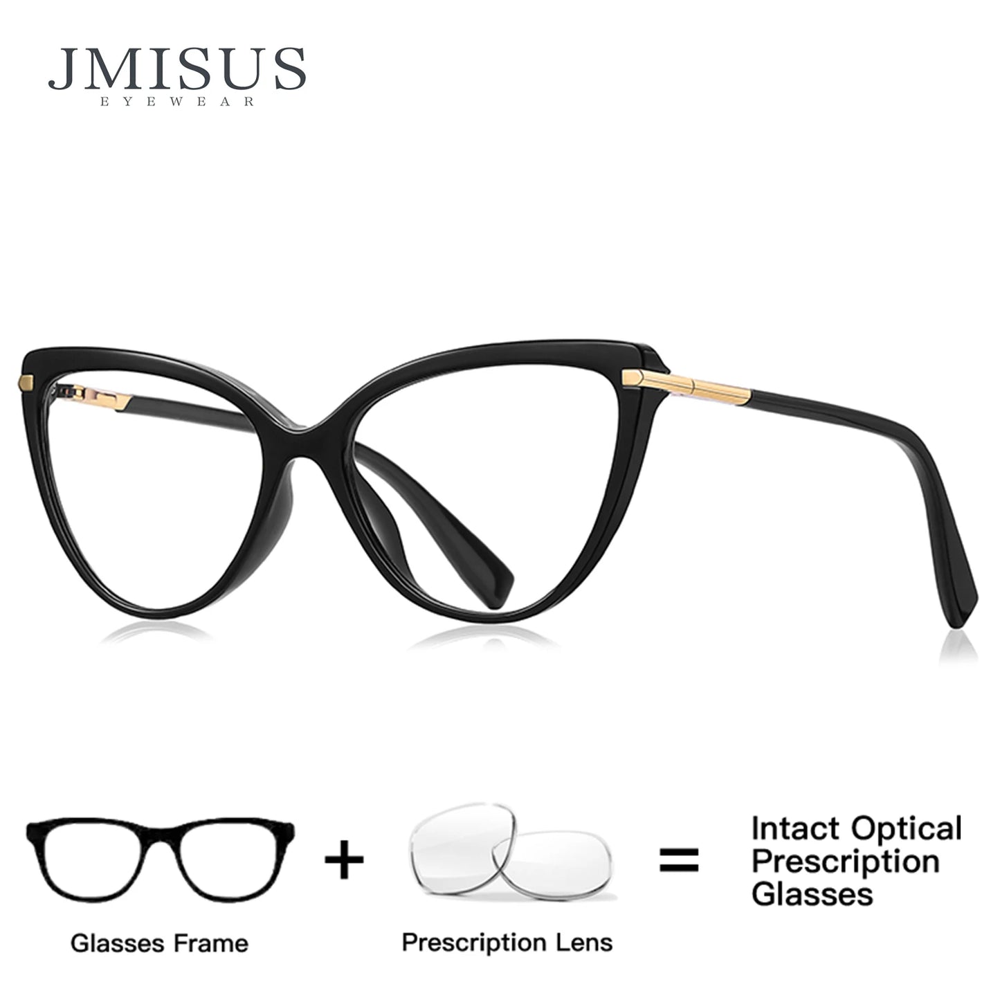 Chic Women's Cat Eye Prescription Glasses | Stylish & Functional