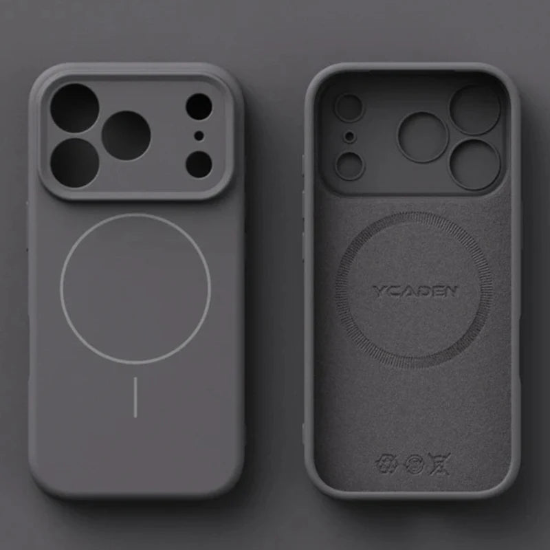 Magnetic Liquid Silicone Phone Case | Soft & Durable Protection