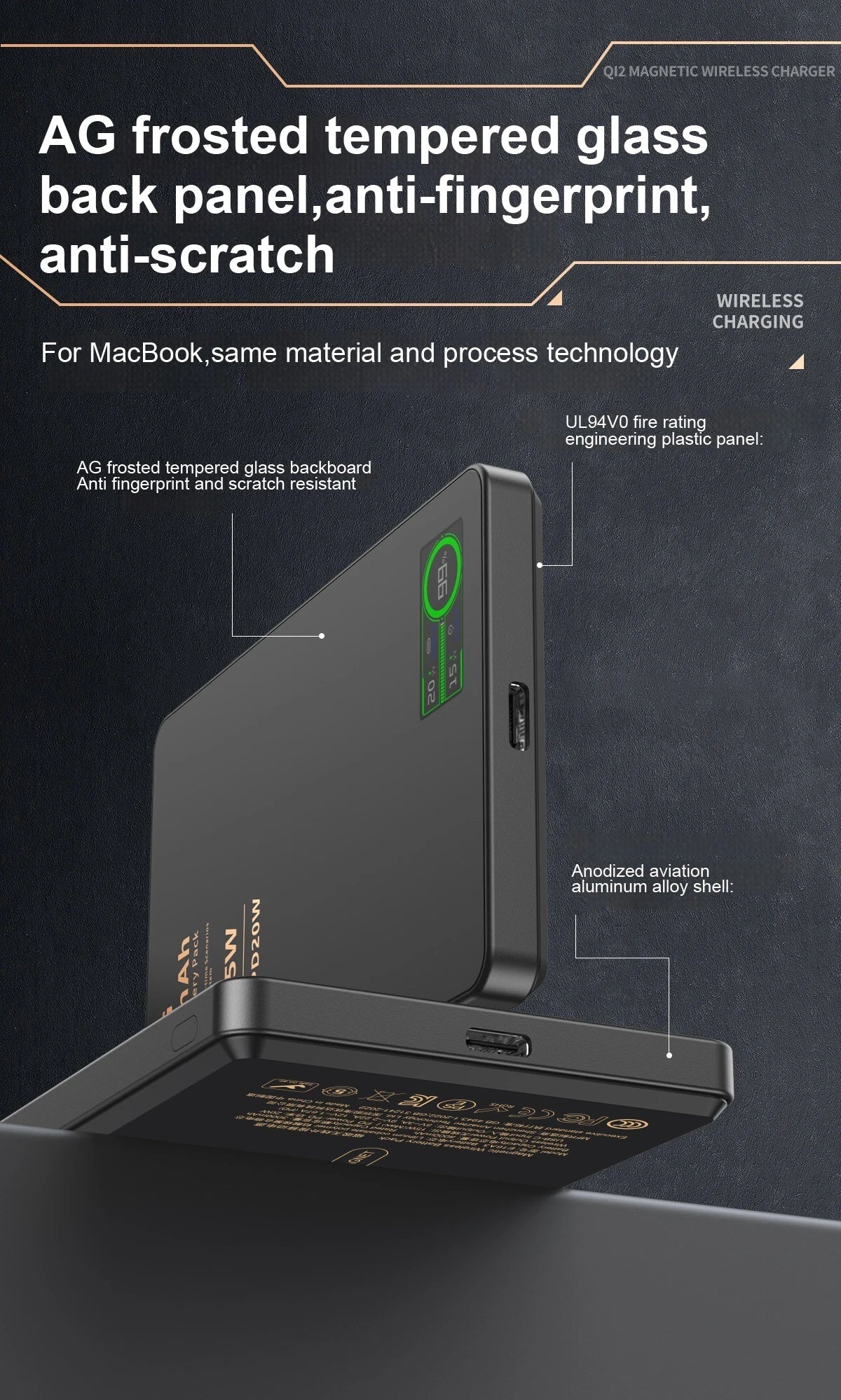Magnetic Wireless Powerbank | Fast Charging for All Devices