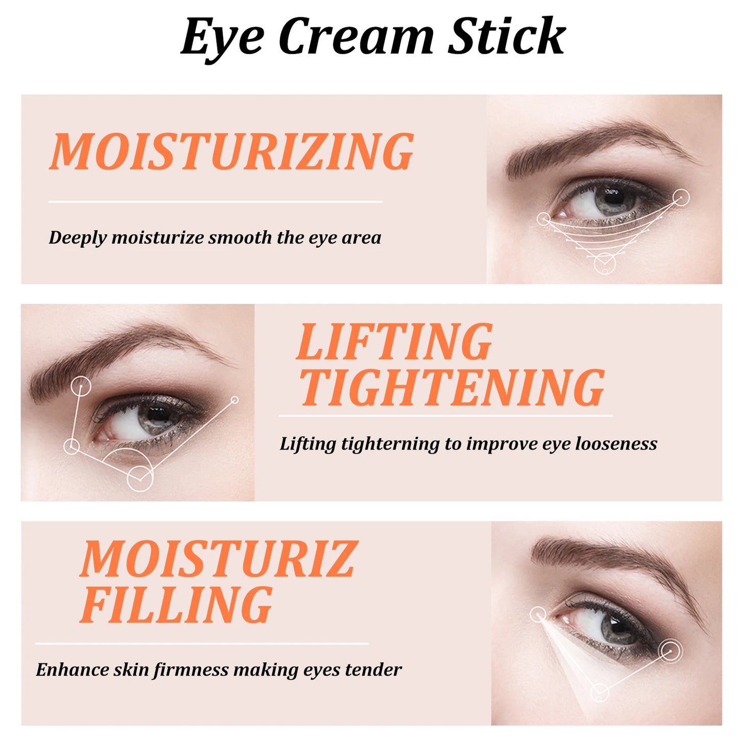 Snail Eye Cream Stick | Anti-Aging Moisturizer for Dark Circles
