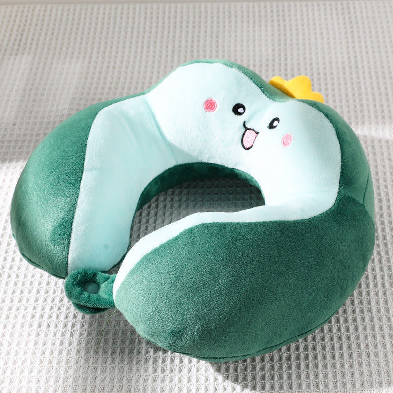 U-Shaped Cartoon Neck Pillow | Perfect for Car & Office Naps