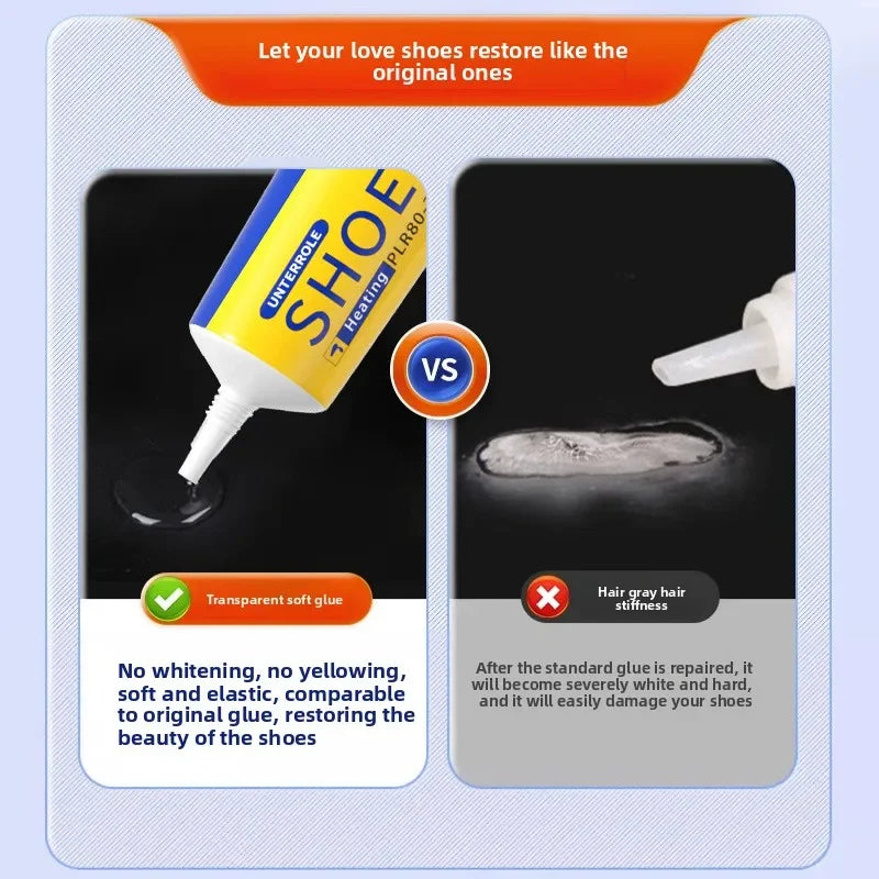 Strong Shoe Glue 60ml | Waterproof Fast-Drying Adhesive for Repairs