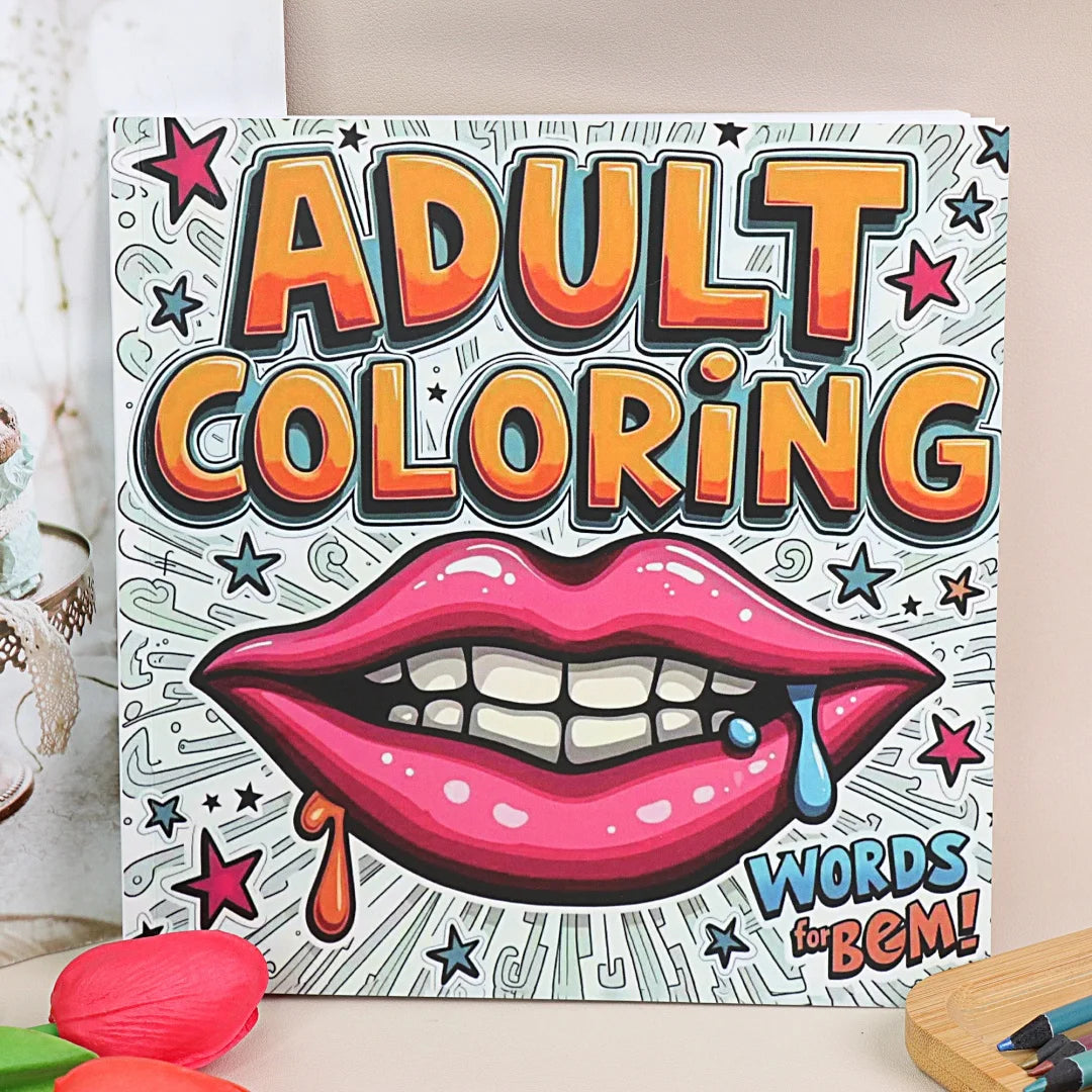 Funny Graffiti Mandala Coloring Book | Relaxing Gift for All Ages