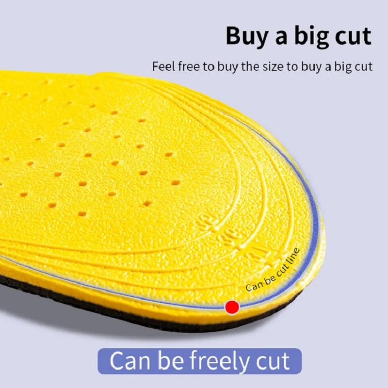 Height Increase Insoles for Men & Women | Shock Absorbent & Breathable